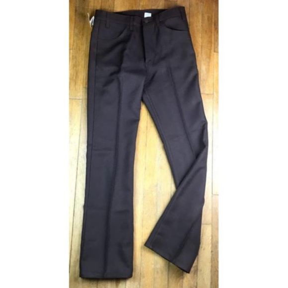 vintage levi's polyester pants